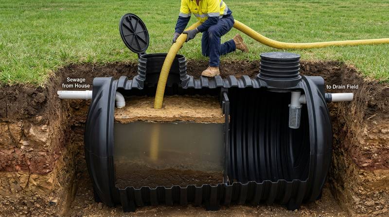 How often to pump a septic tank