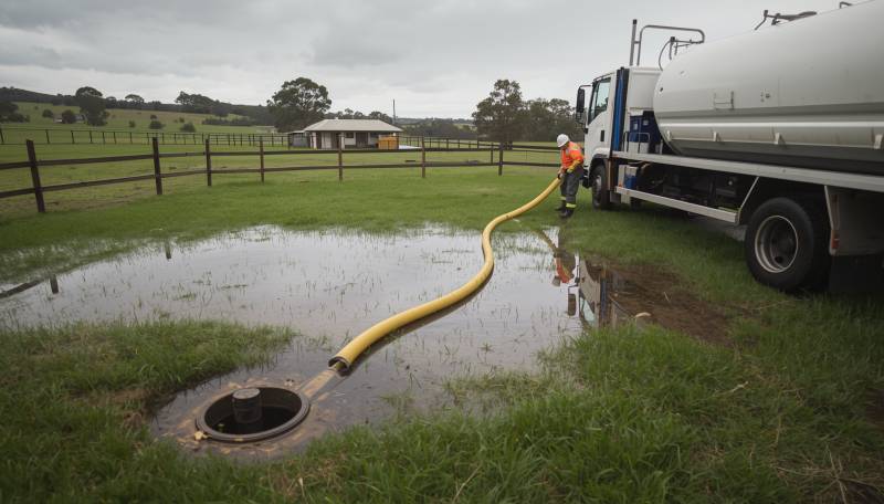 Emergency septic service Gippsland